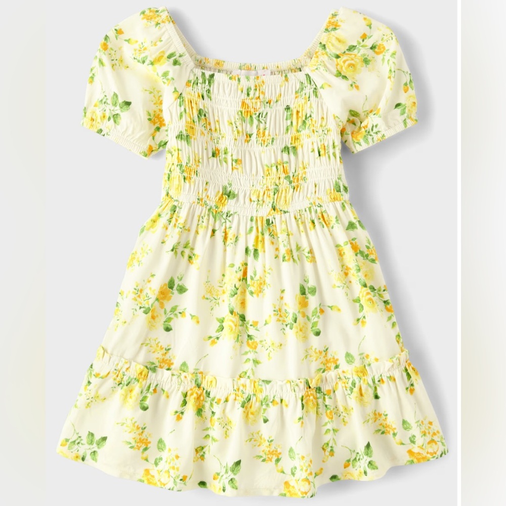 Toddler Girl Mommy And Me Floral Ruffle Dress
